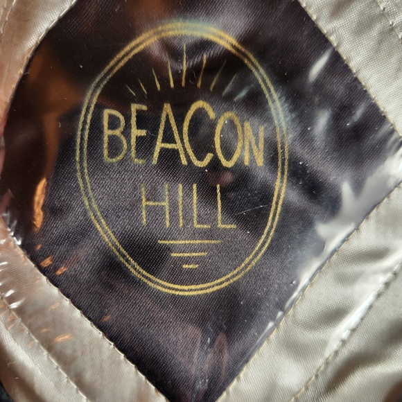 BEACON HILL Driving Flat Cap Hat Men's Large Gray Wool Newsboy Dadcore Vintage - Picture 4 of 9